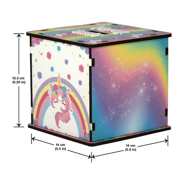 Cube Piggy Bank - alternate