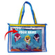 Tote Bag Set with Pouch Inside, Waterproof PVC Bag