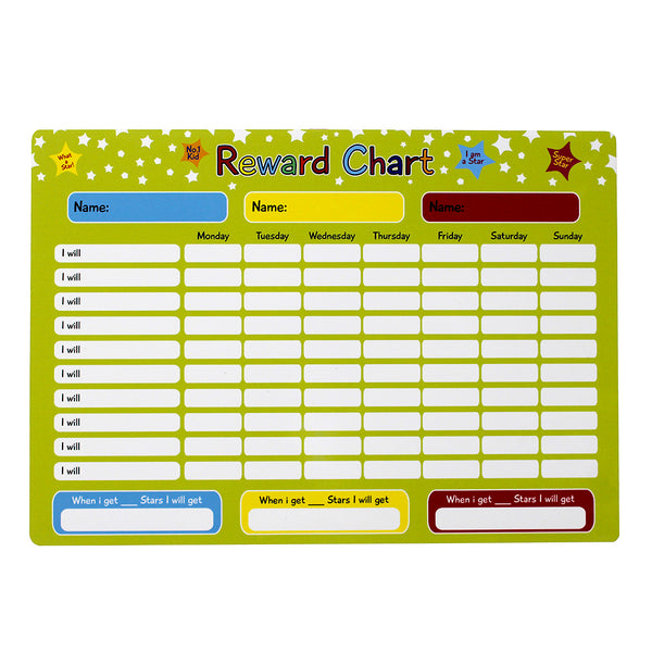 Reward Chart Reusable and Magnetic for Kids - alternate