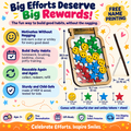 Reward Jar for Kids – Positive Behaviour System with Stars & Smileys – Jar design