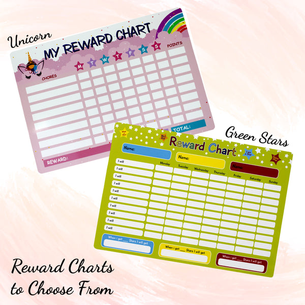 Kids Reward System Bundle – Reward Jar + Reward Chart - alternate